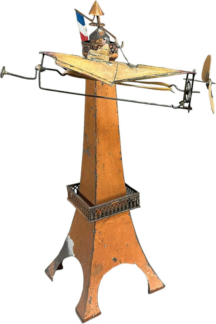 RUBBER BAND FLIER AT EIFFEL TOWER (1 of 4)