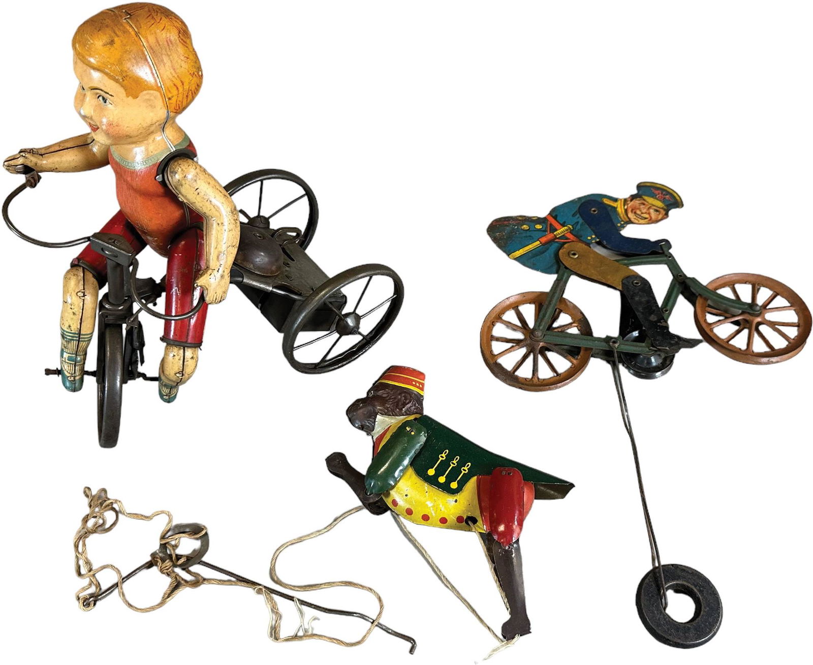 WONDER CYCLIST W/ LEHMANN MONKEY & GIBBS STRING (1 of 3)