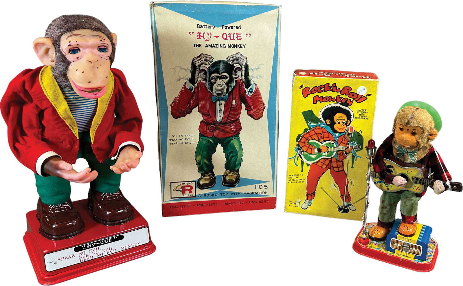 ALPS 1960年代製　ギミック満載　Rock’n Roll Monkey ALPS 1960年代製 ギミック満載 Rock'n Roll Monkey ALPS ROCK'N