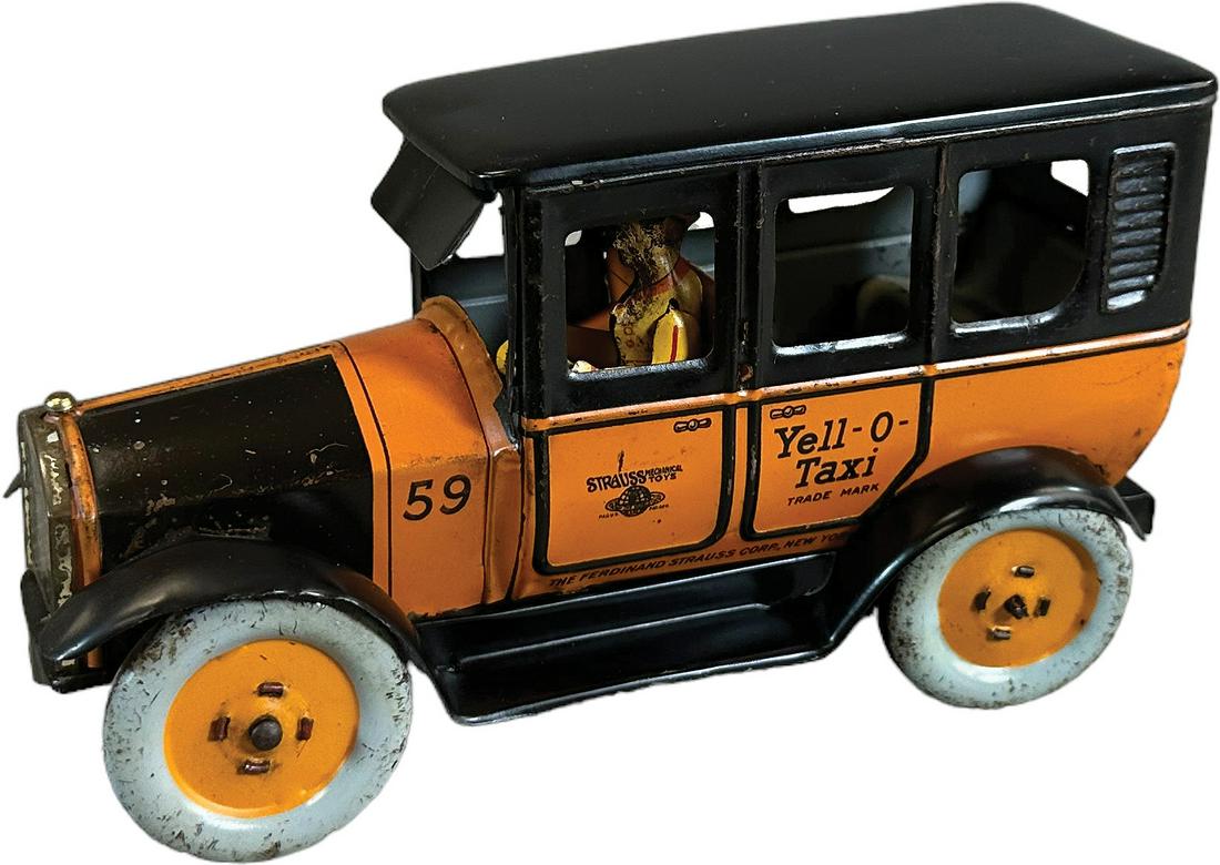 STRAUSS YELL-O-TAXI CAB (1 of 6)