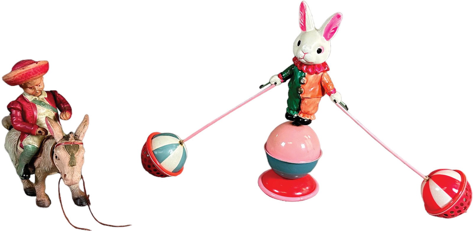 LOT OF TWO CELLULOID WIND-UP TOYS (1 of 4)