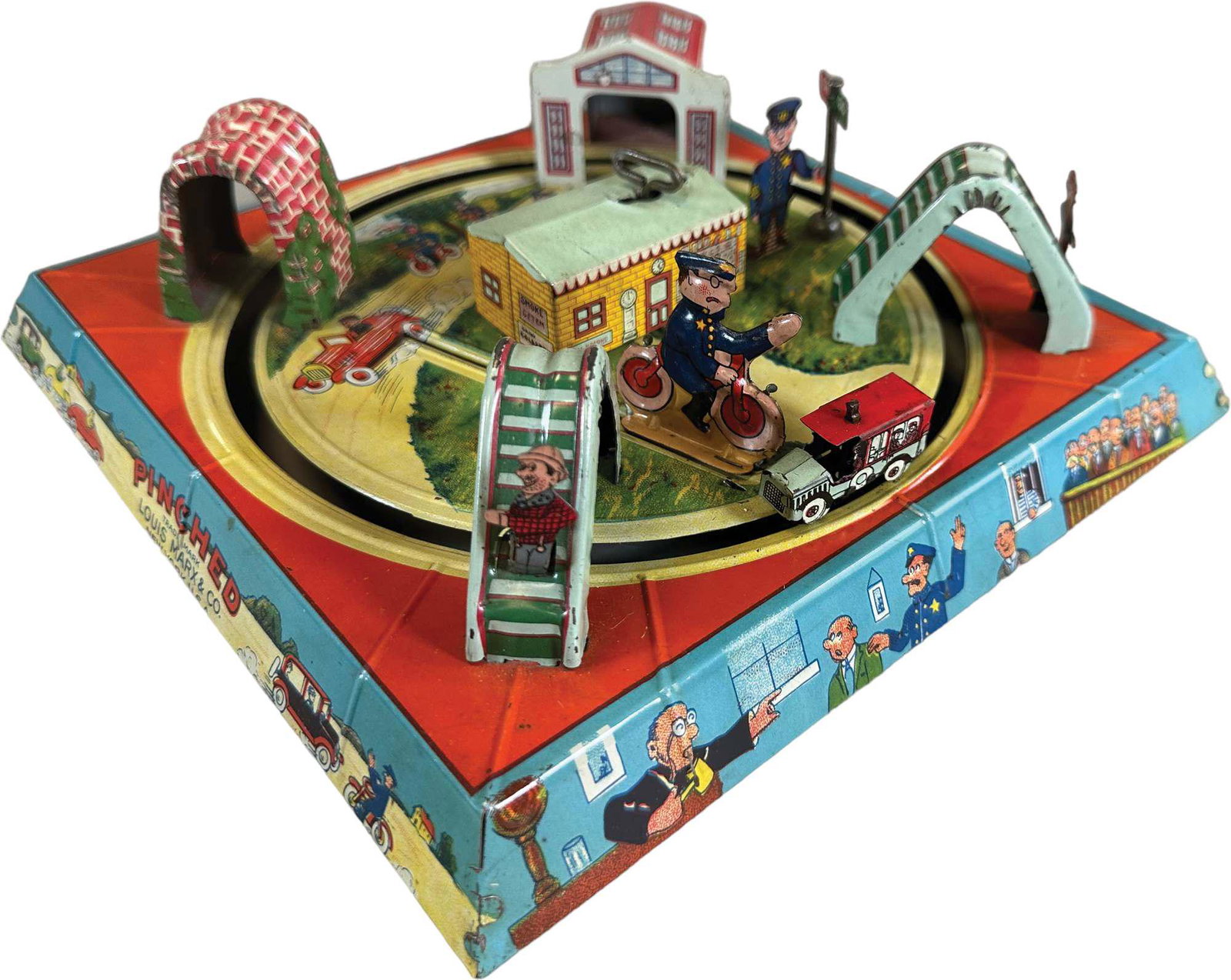 MARX PINCHED TABLETOP TOY (1 of 5)