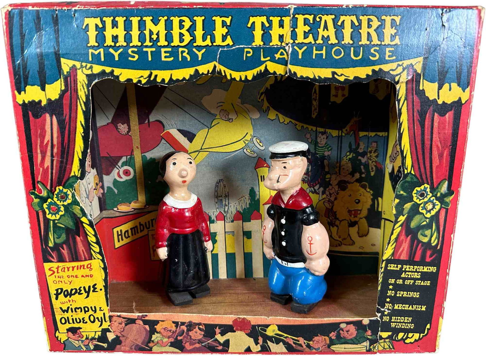 Popeye Thimble Theater Ramp Walkers Auction