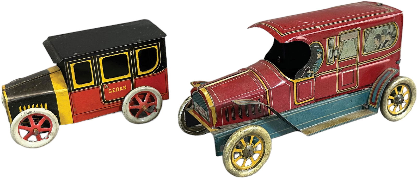 TWO MOHAWK TOY AUTOS (1 of 4)