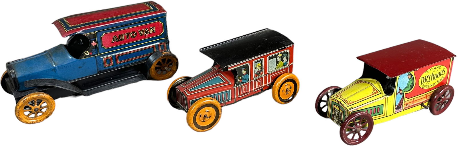 THREE DELIVER VAN TOYS (1 of 4)