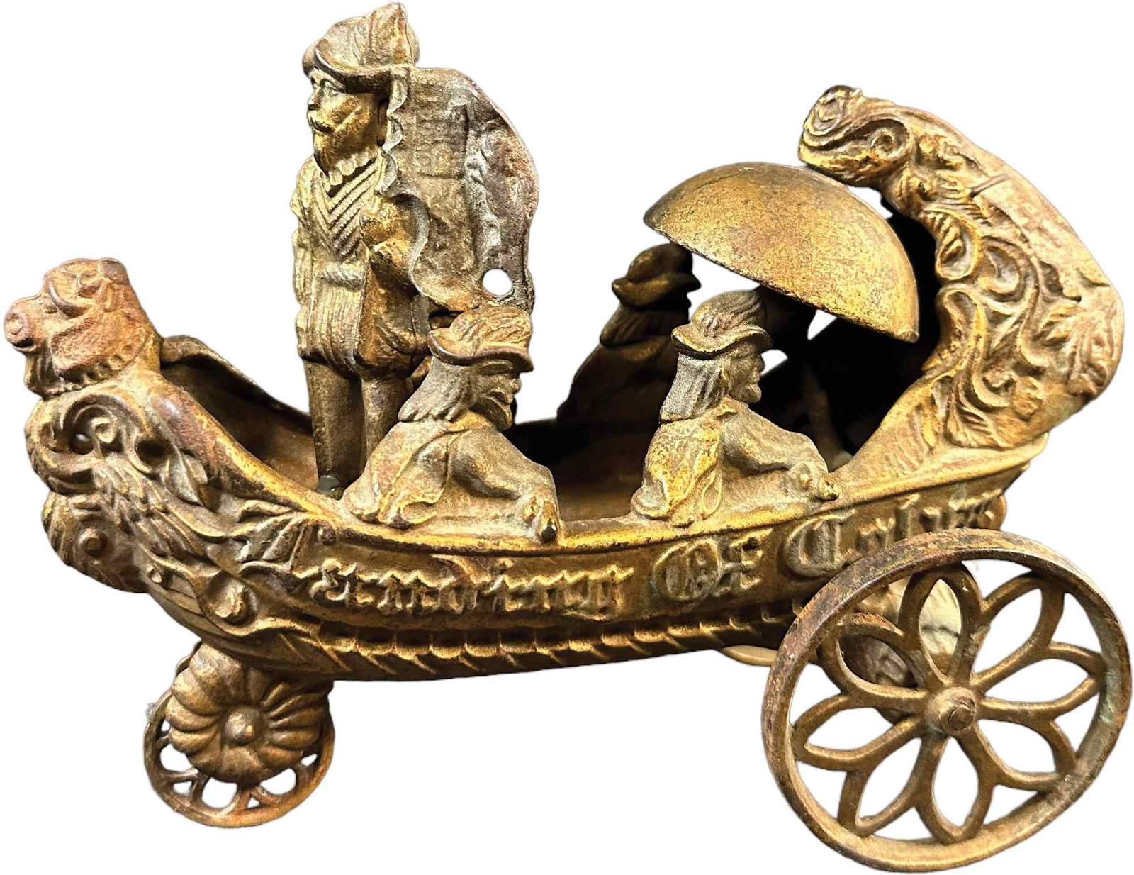 LANDING OF COLUMBUS BELL TOY (1 of 5)