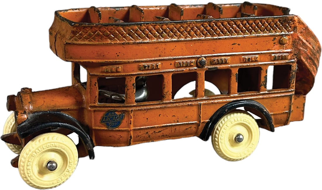 ARCADE DOUBLE DECKER BUS - ORANGE (1 of 8)