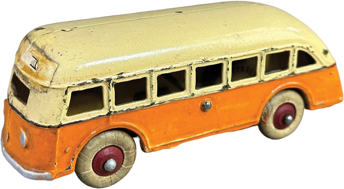 UNMARKED CAST IRON CITY COACH BUS (1 of 8)