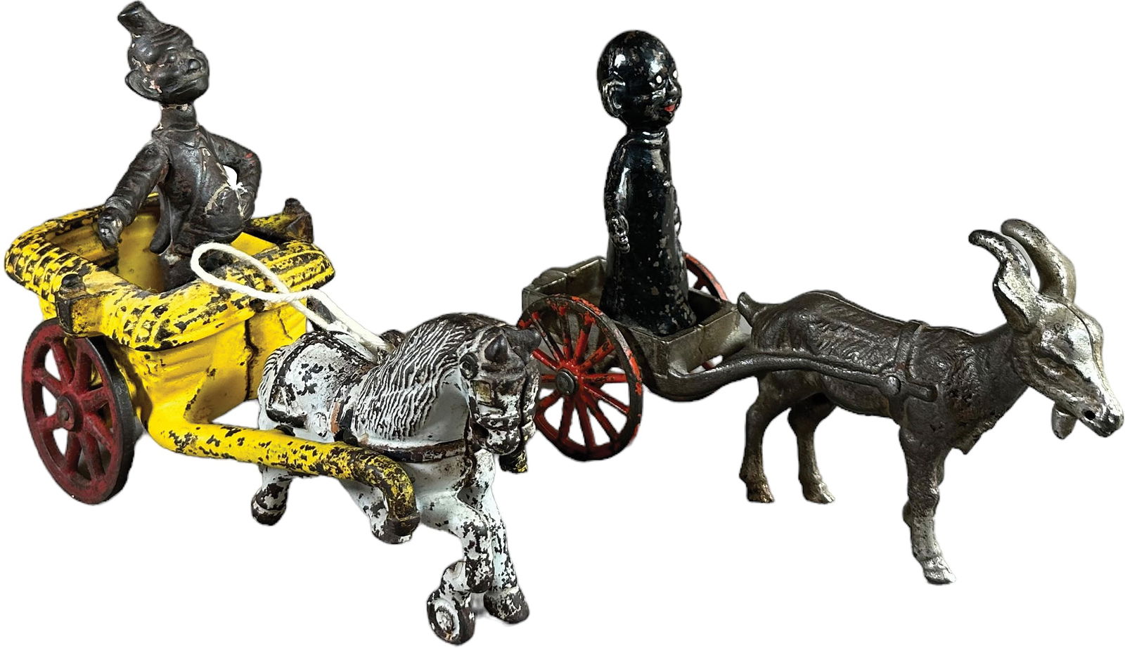 YELLOW KID & HAPPY HOOLIGAN CARTS (1 of 5)