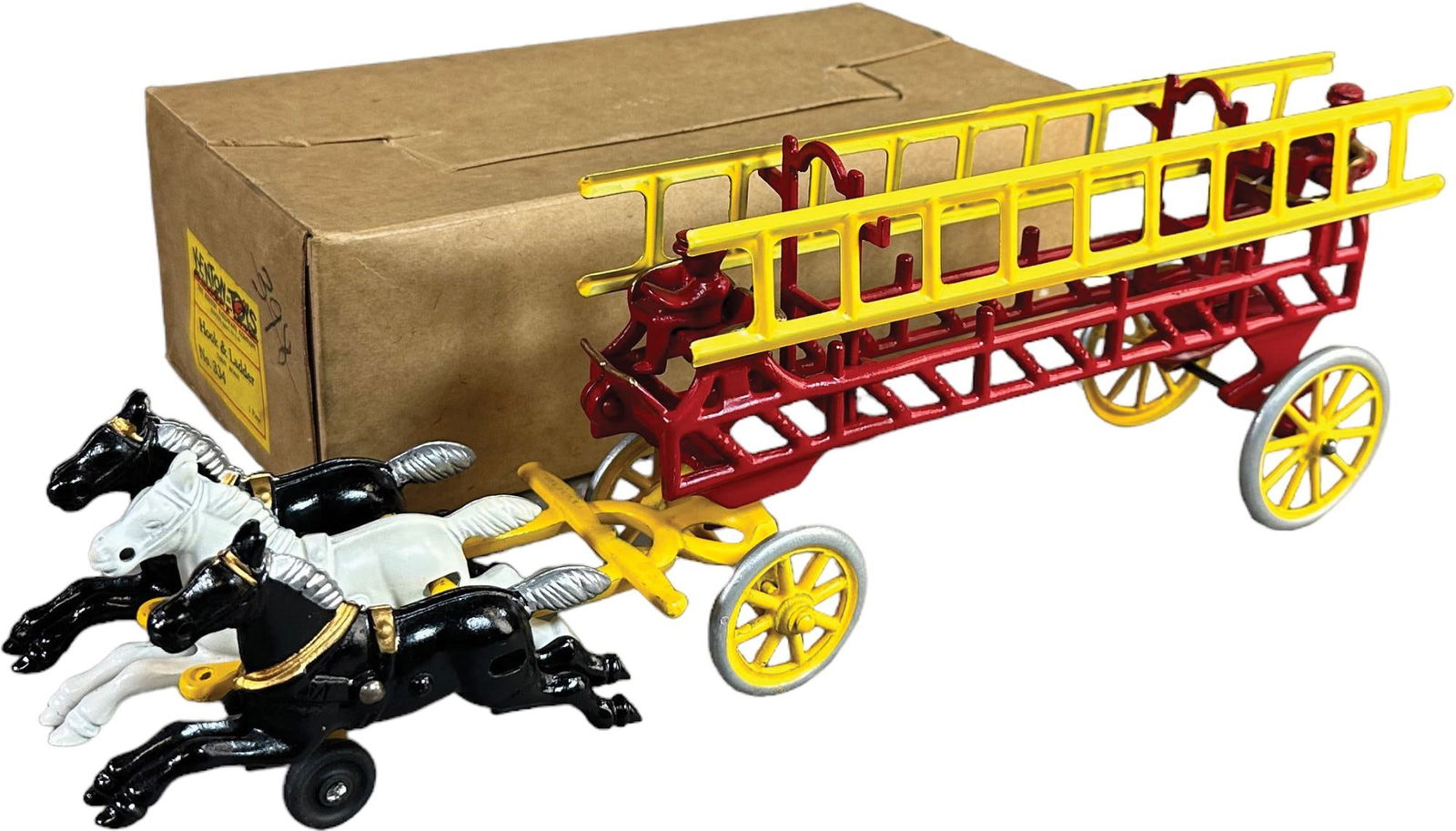 BOXED KENTON HOOK & LADDER WAGON (1 of 5)