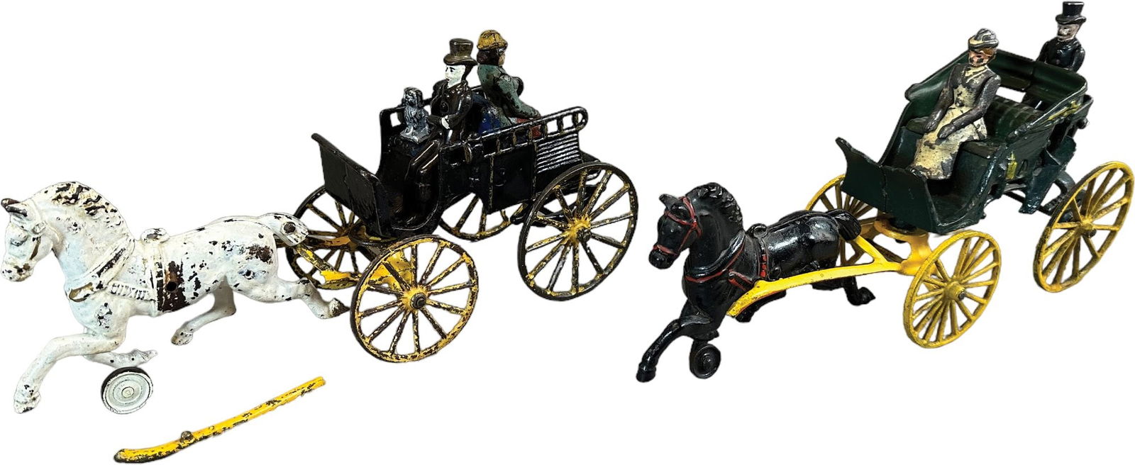 TWO KENTON HORSE DRAWN OPEN CARRIAGES (1 of 5)