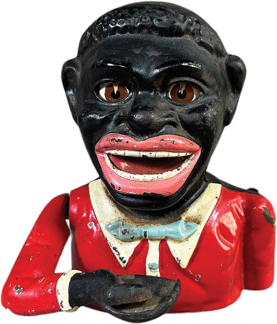 JOLLY MAN MECHANICAL BANK (1 of 7)