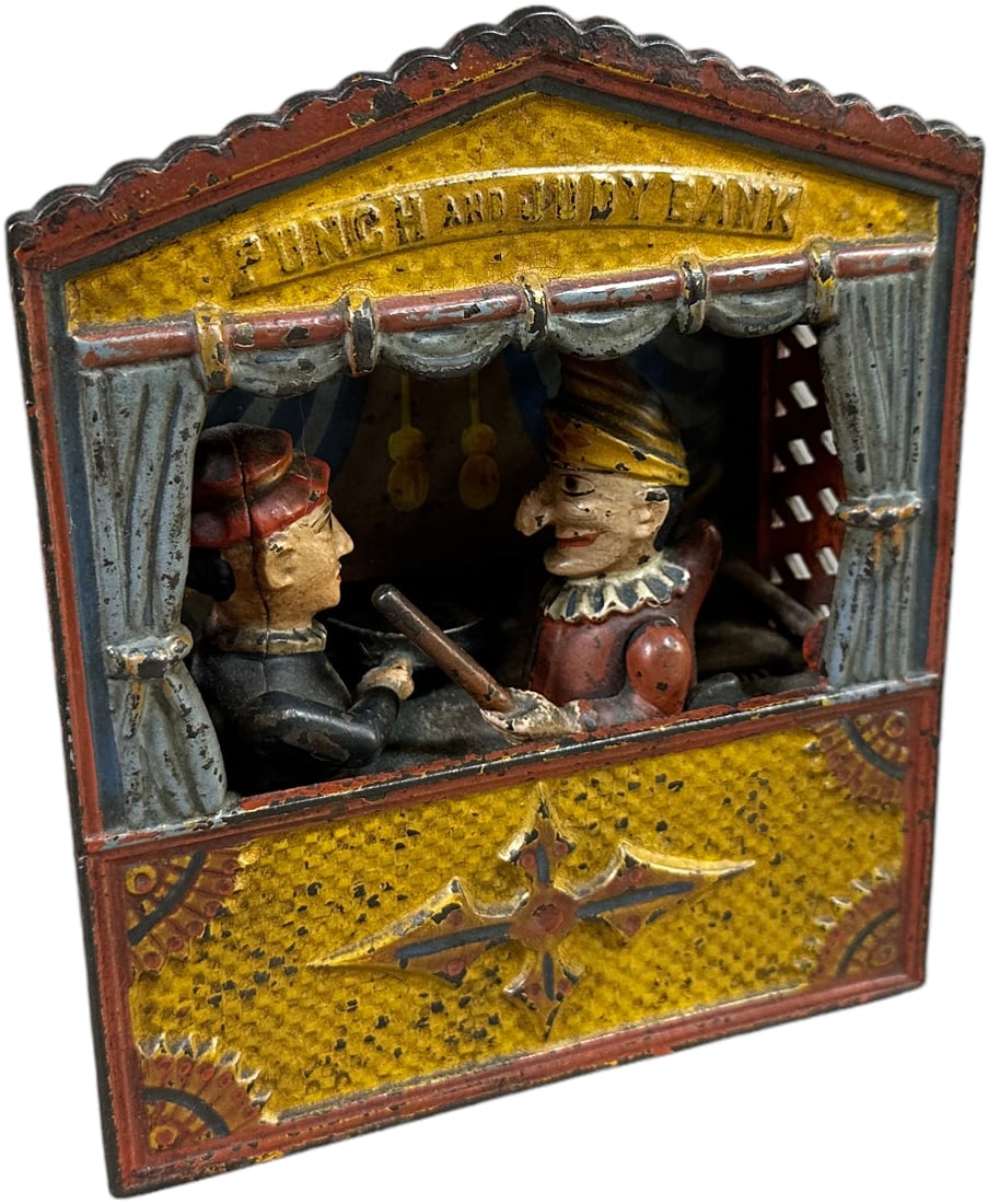 PUNCH AND JUDY BANK MECHANICAL BANK (1 of 7)