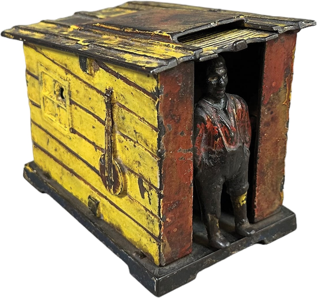 CABIN MECHANICAL BANK - YELLOW (1 of 6)