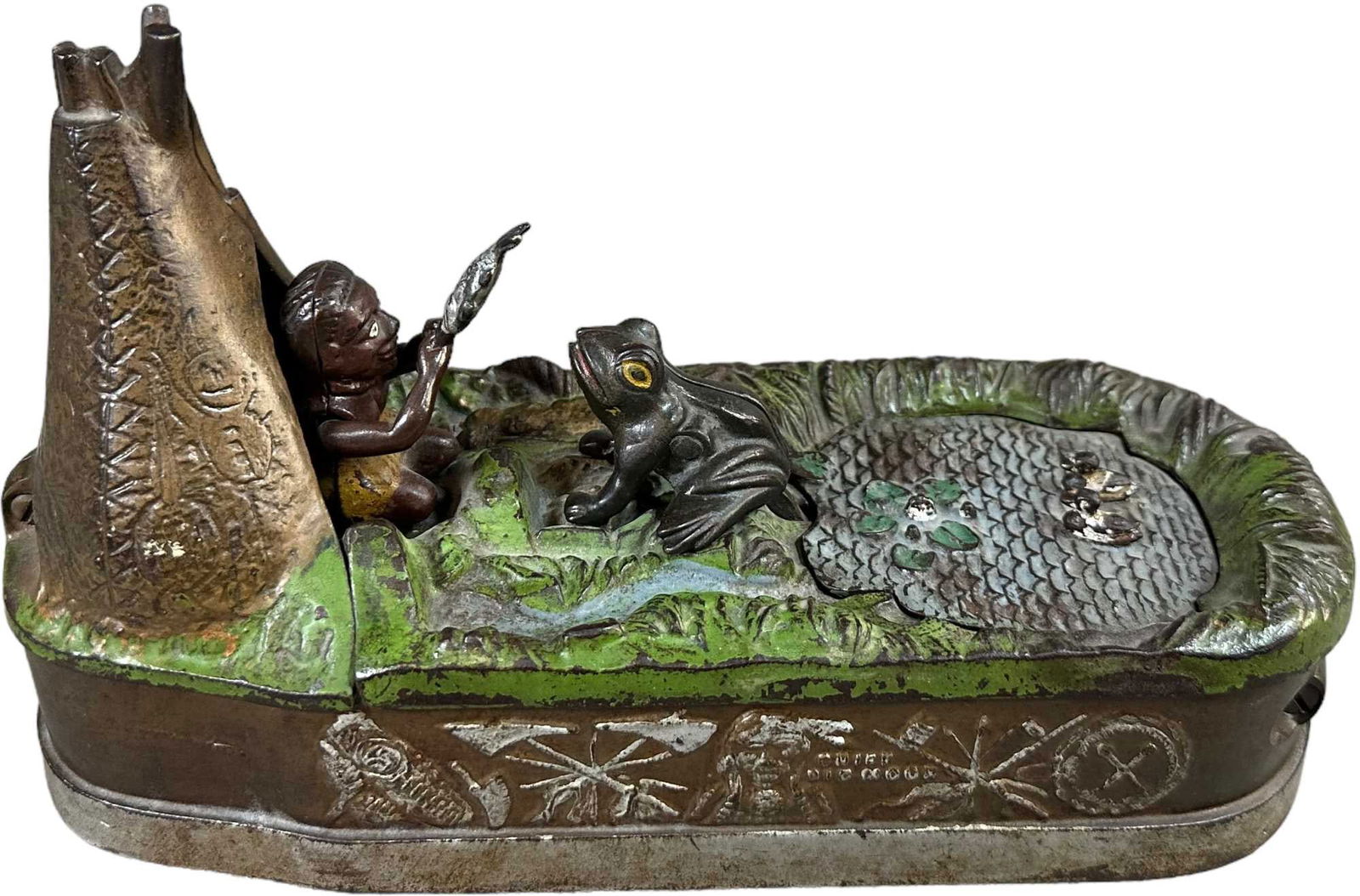 CHIEF BIG MOON MECHANICAL BANK (1 of 6)