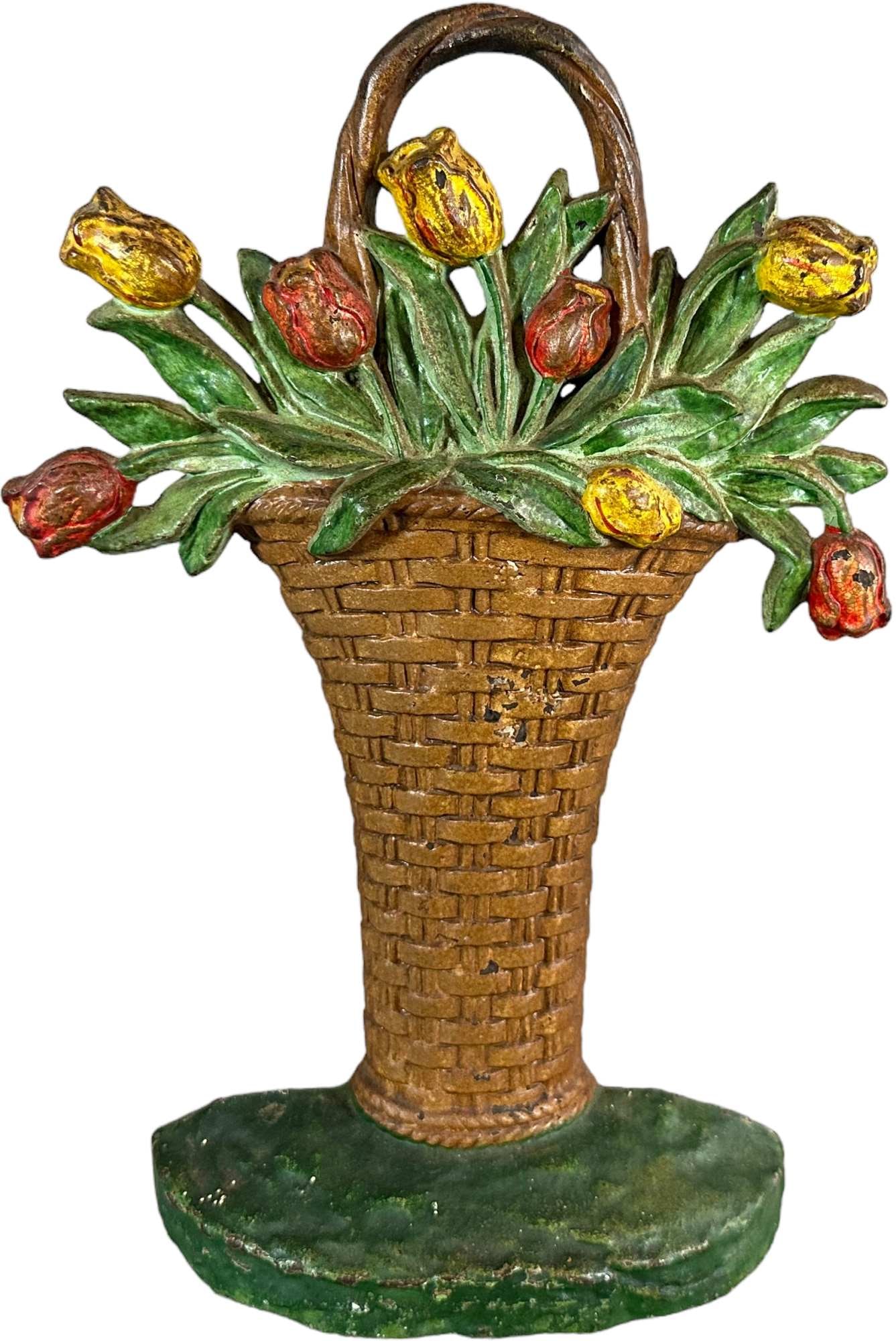 HUBLEY TULIP BASKET DOORSTOP (1 of 3)