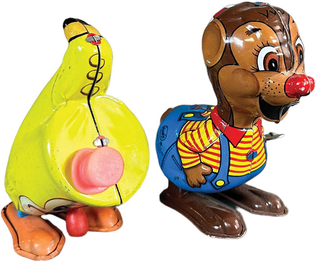 Marx Chipmunk & Saxophone Windup Walkers Auction