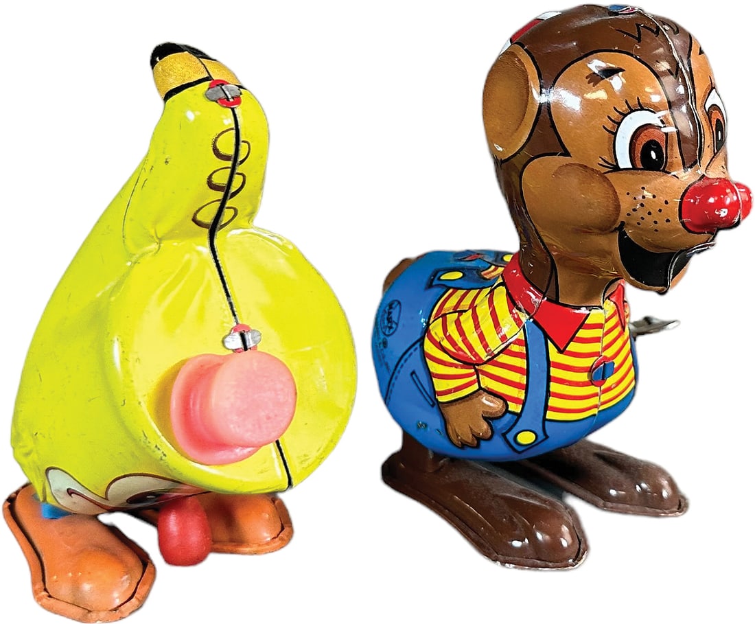 Marx Chipmunk & Saxophone Windup Walkers Auction