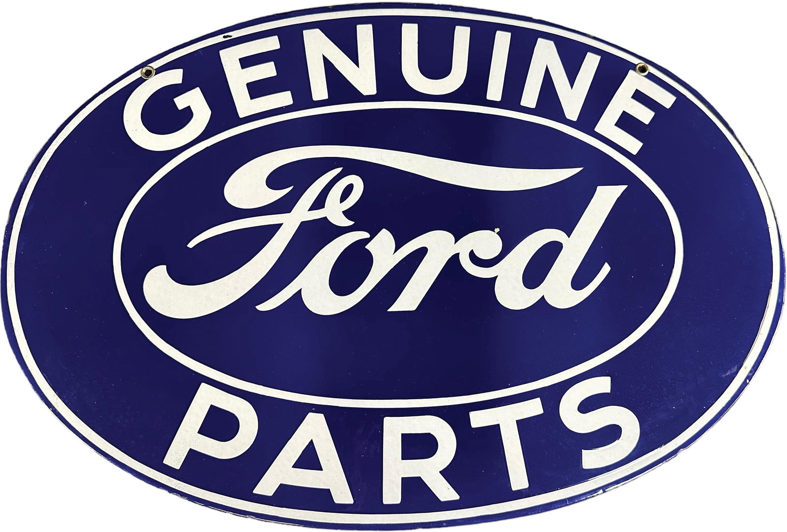 GENUINE FORD PARTS OVAL SIGN (1 of 3)