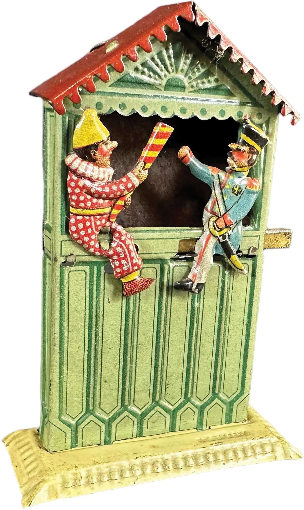 MEIER PUNCH AND SOLDIER THEATRE PENNY TOY (1 of 5)