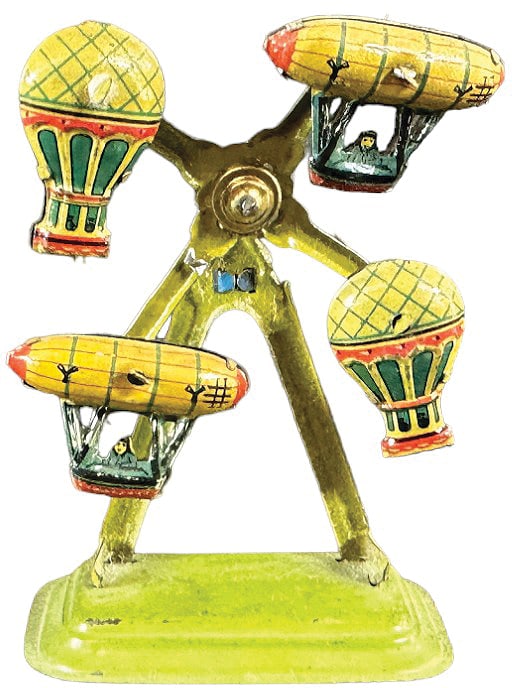 MEIER ZEPPELIN AIRSHIP FERRIS WHEEL PENNY TOY (1 of 5)