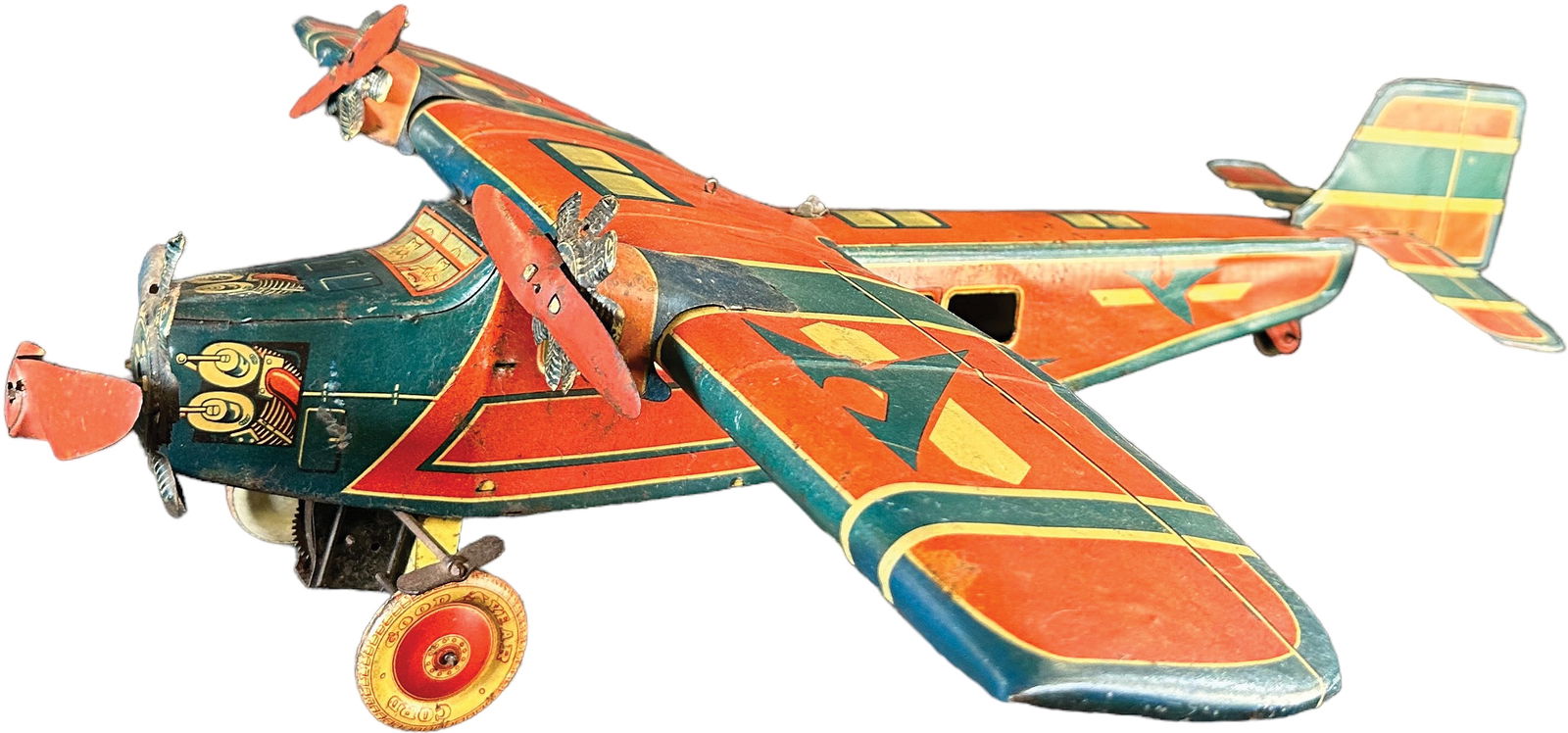 HUGE GERMAN TRI-MOTOR AIRPLANE (1 of 5)