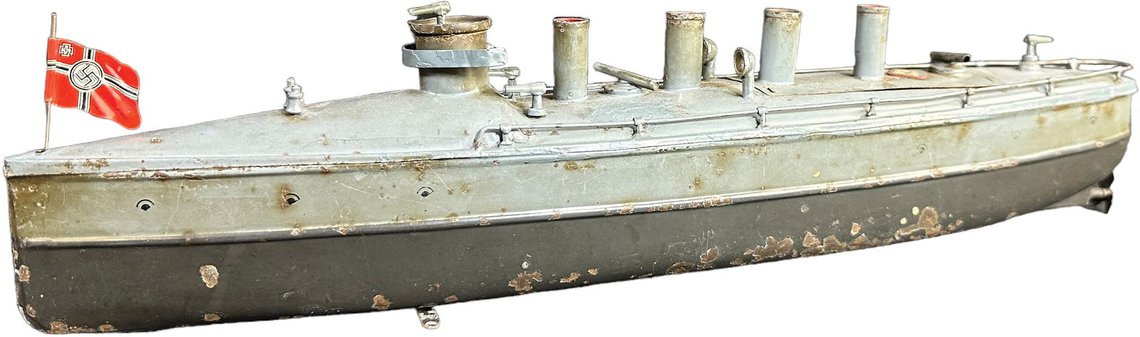 BING FOUR STACK TORPEDO BATTLESHIP (1 of 10)