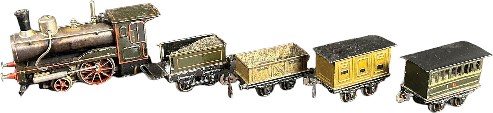 CARETTE LIVE STEAM PASSENGER SET (1 of 9)