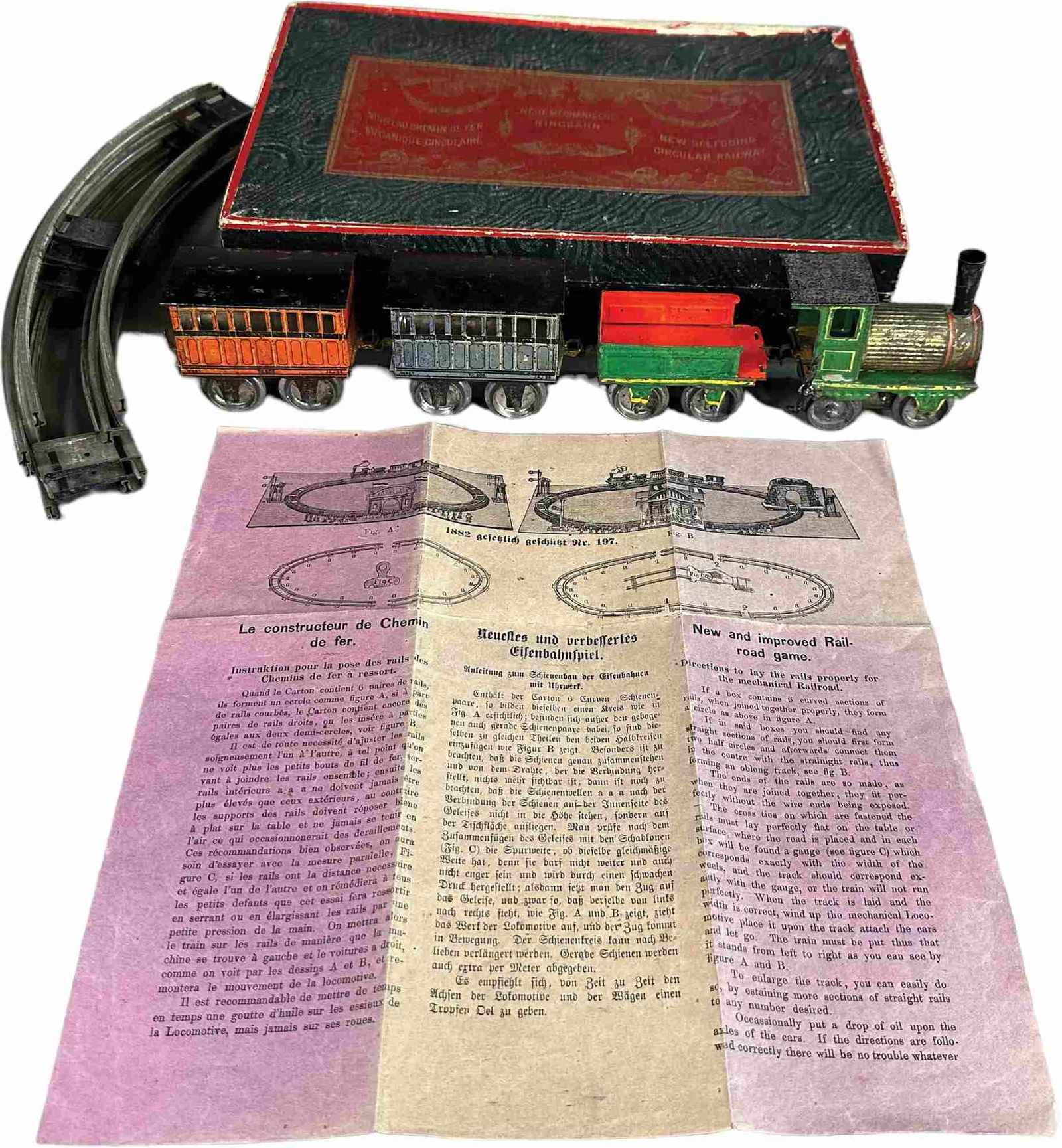 BOXED ISSMAYER PLM TRAIN SET (1 of 13)