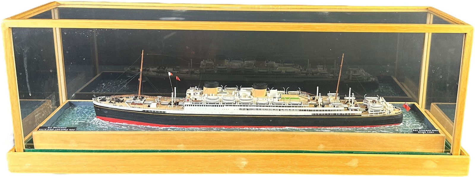 M.V. BRITTANIC MODEL SHIP (1 of 13)