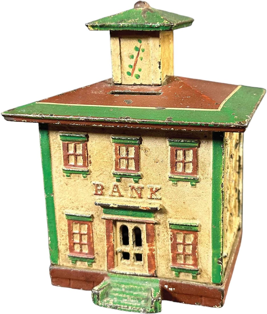 LARGE CUPOLA BANK STILL BANK (1 of 7)