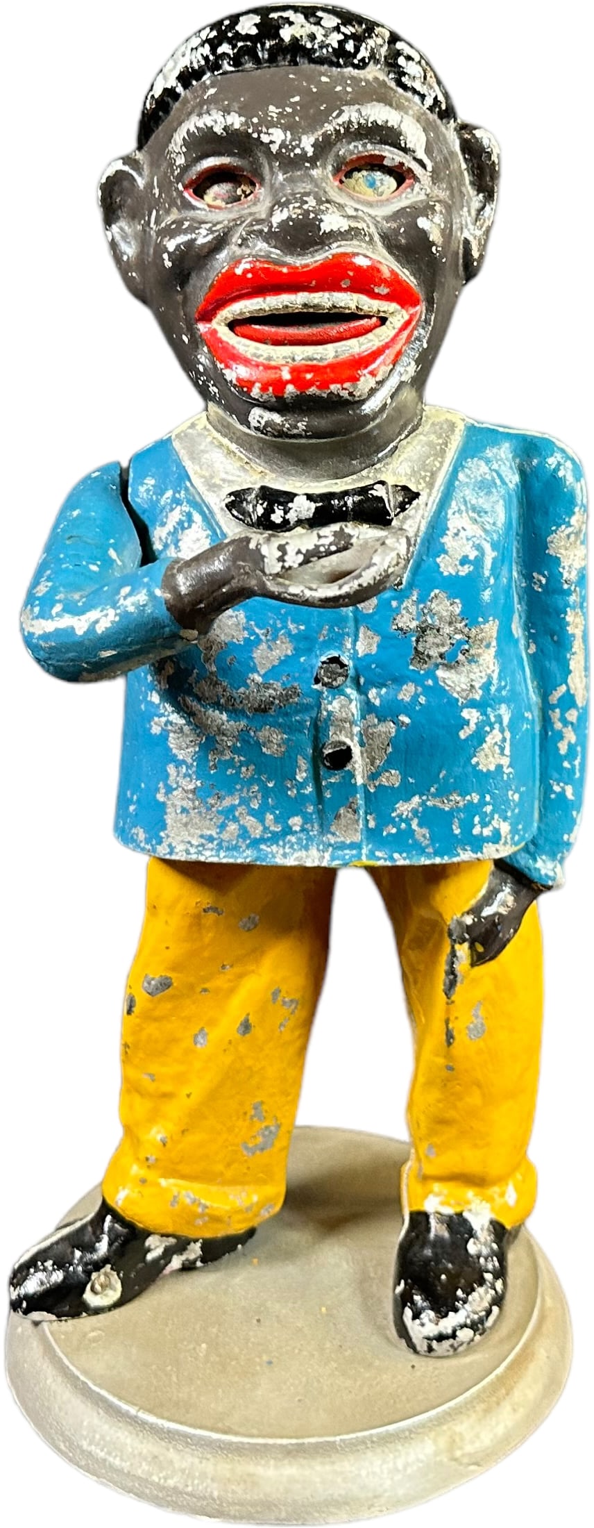 Standing Jolly Man Mechanical Bank Auction