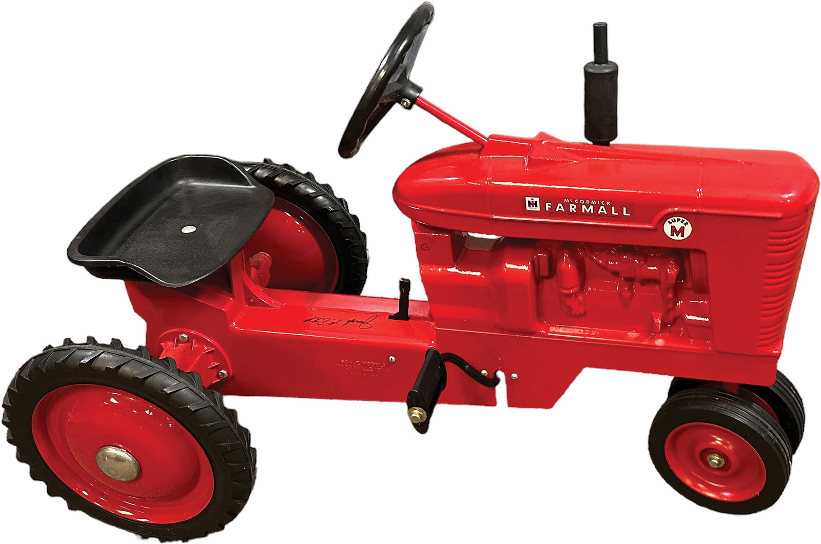 Ertl Case Super M Signed Pedal Tractor Auction