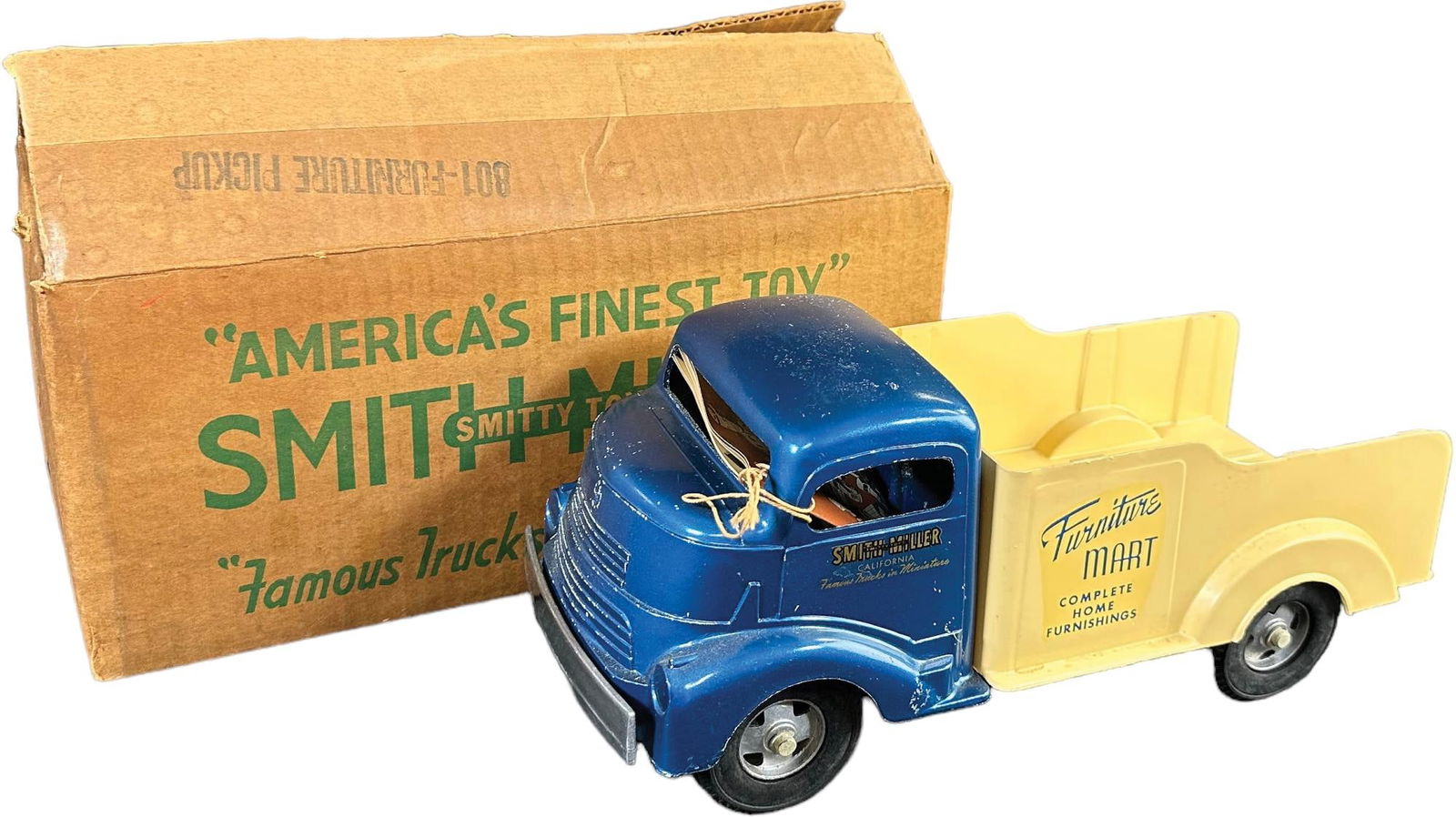BOXED SMITH MILLER FURNITURE MART TRUCK (1 of 8)