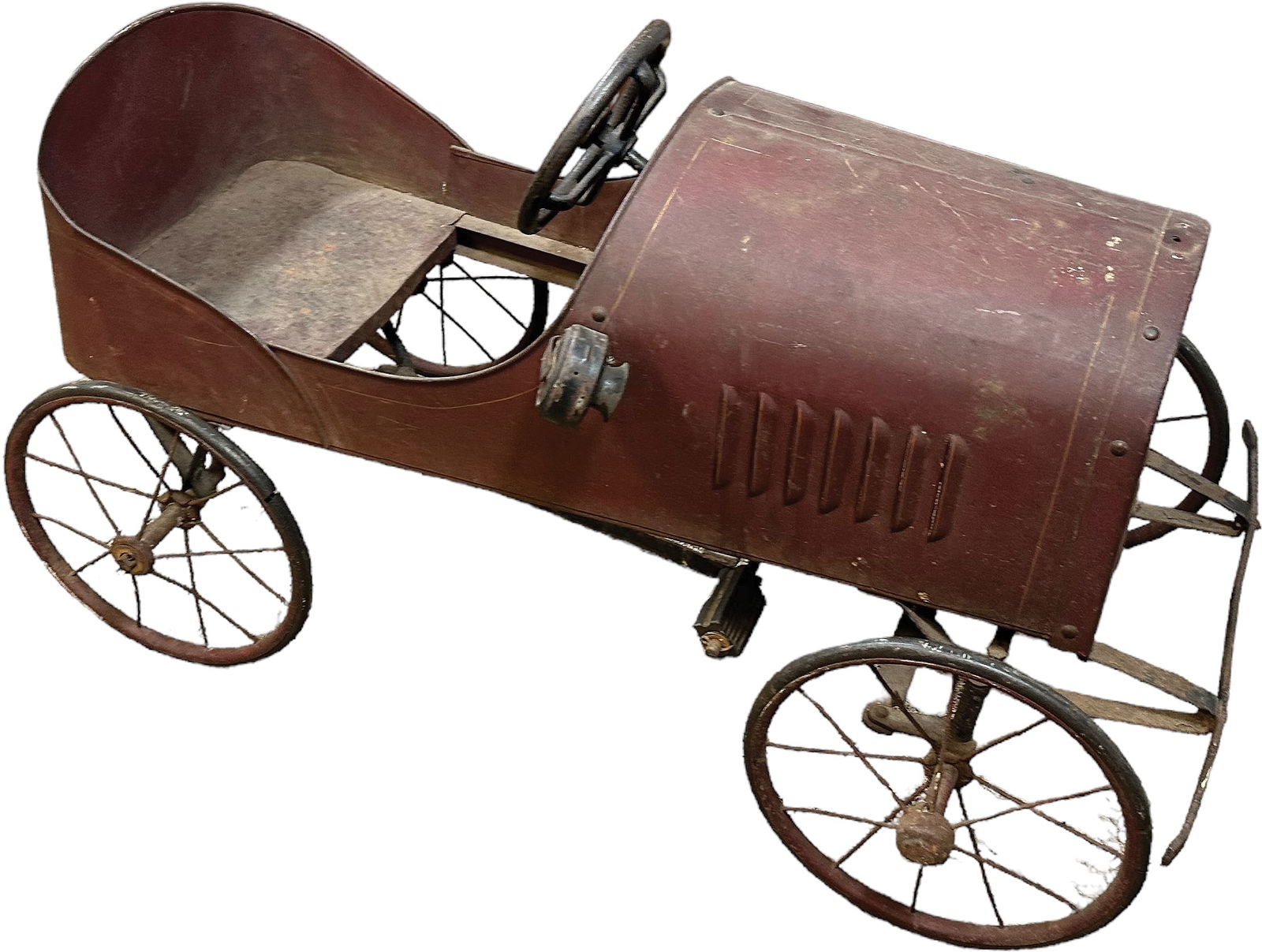 SIDEWAY TOPLIFF CHEVROLET PEDAL CAR (1 of 7)