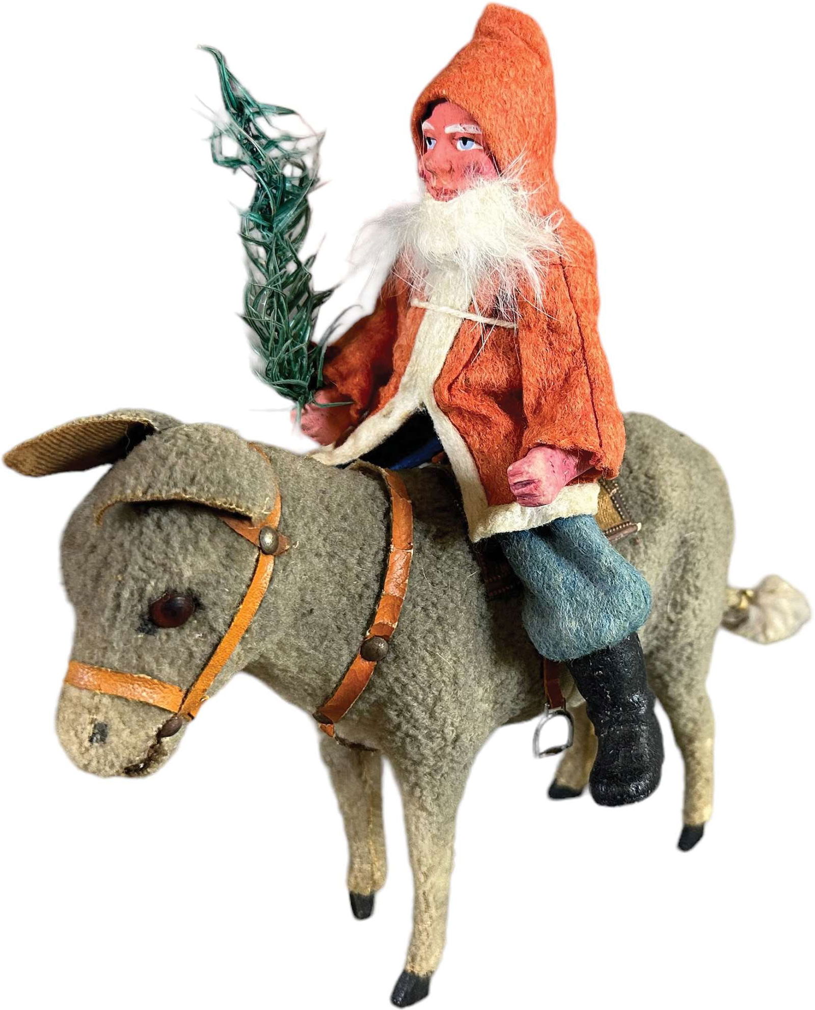 GERMAN SANTA RIDING MUSICAL DONKEY (1 of 4)