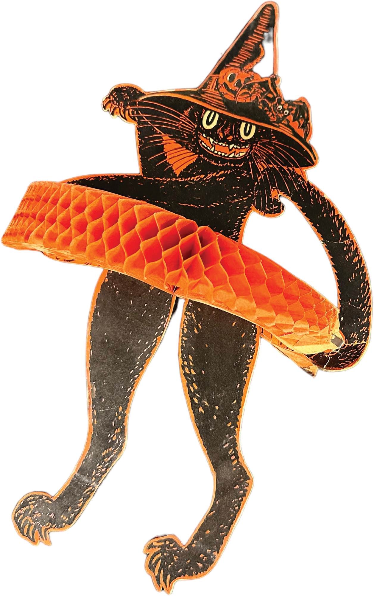 BEISTLE HALLOWEEN CAT W/ CREPE SKIRT (1 of 4)