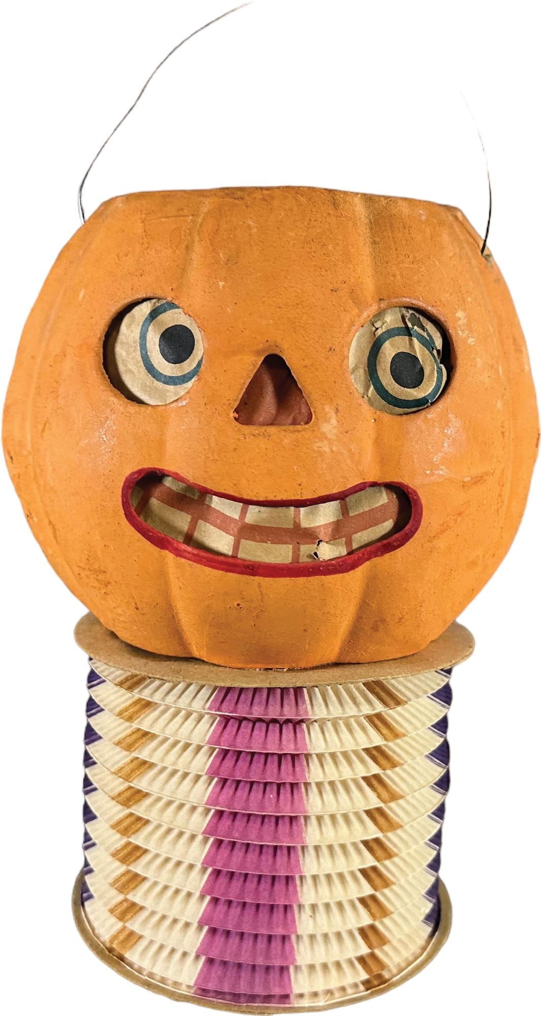 JACK-O-LANTERN WITH ACCORDION BOTTOM (1 of 7)