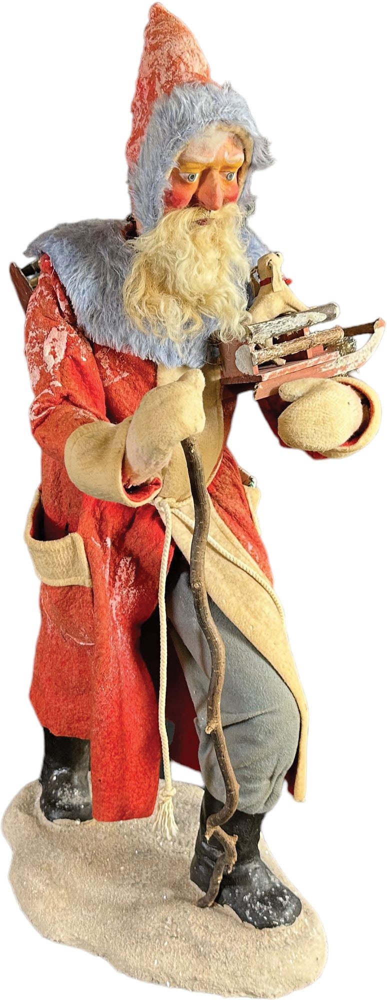 HUGE TREKKING SANTA CLAUS CLOCKWORK NODDER (1 of 10)