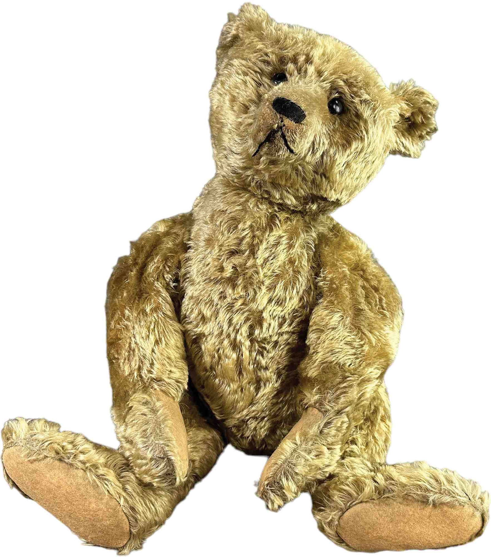 LARGE LIGHT BROWN STEIFF BEAR (1 of 8)