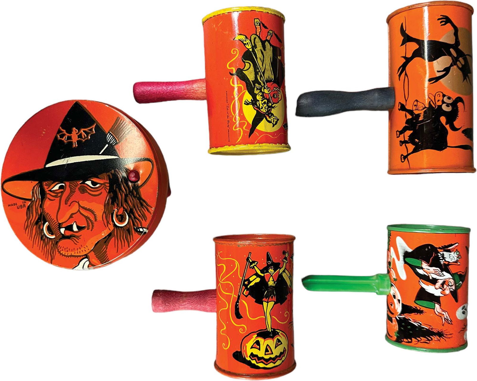 FIVE HALLOWEEN NOISEMAKERS (1 of 5)