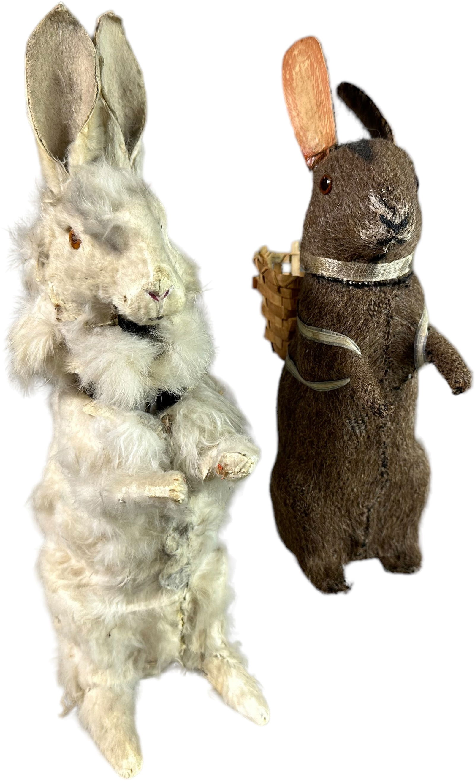 FUR NODDER & MOHAIR RABBIT CANDY CONTAINER (1 of 4)