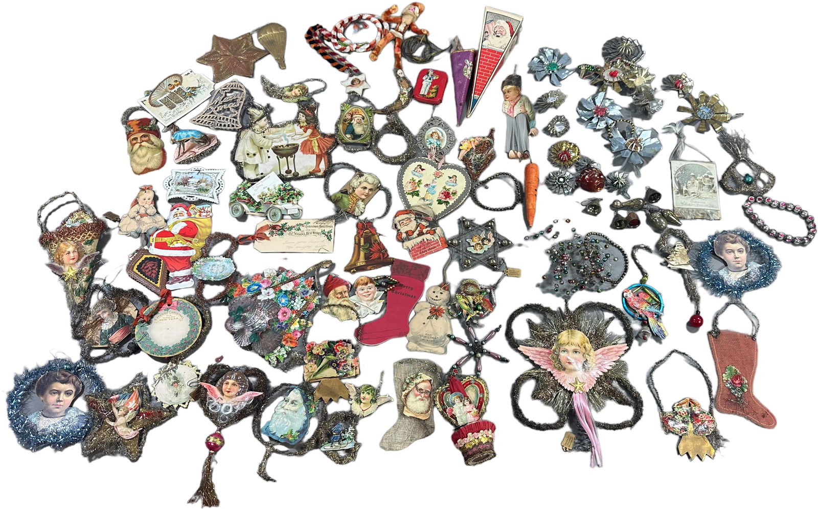 LARGE ASSORTMENT OF TREE ORNAMENTS (1 of 8)