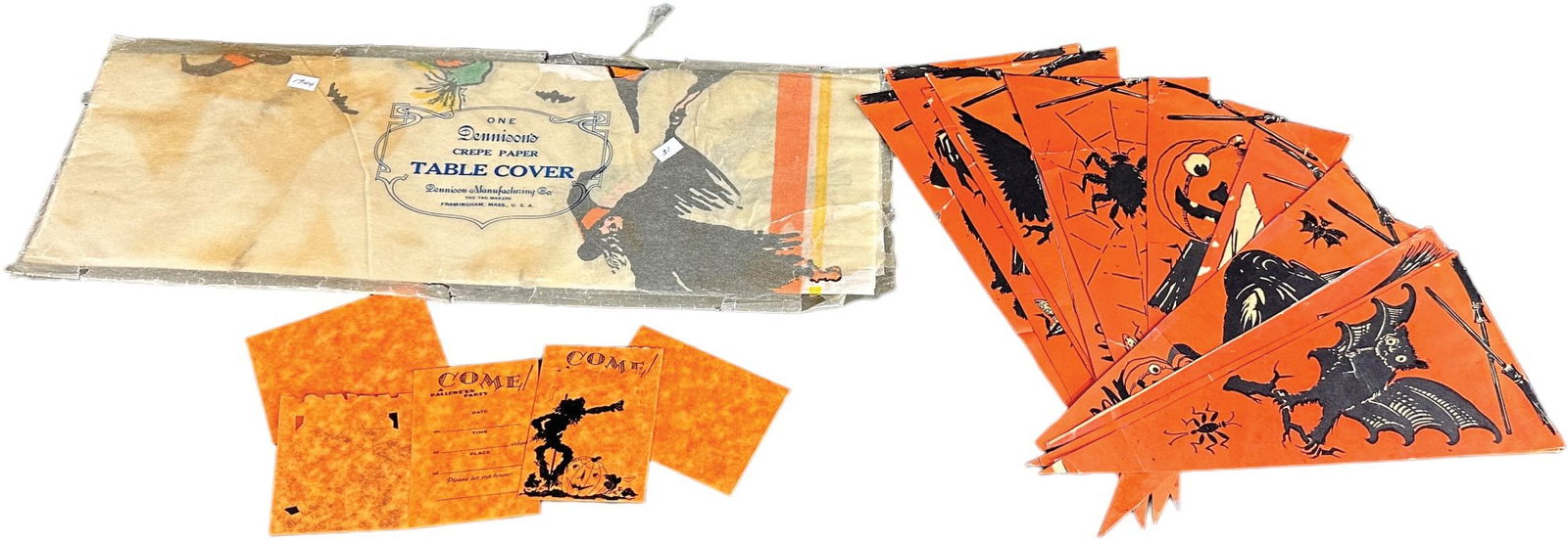 EARLY HALLOWEEN PAPER LOT (1 of 5)