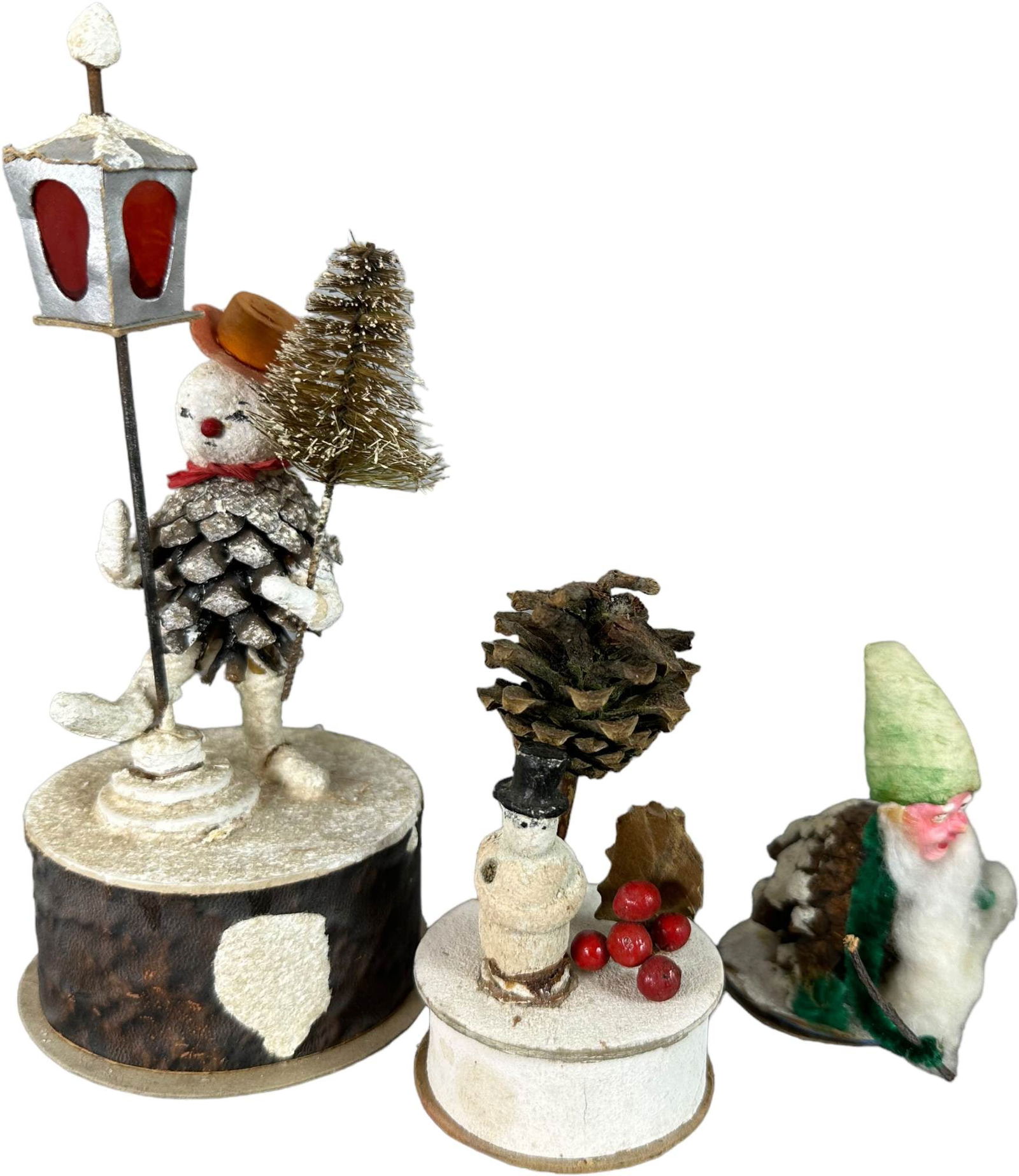 THREE CHRISTMAS WINTER CANDY CONTAINERS (1 of 5)