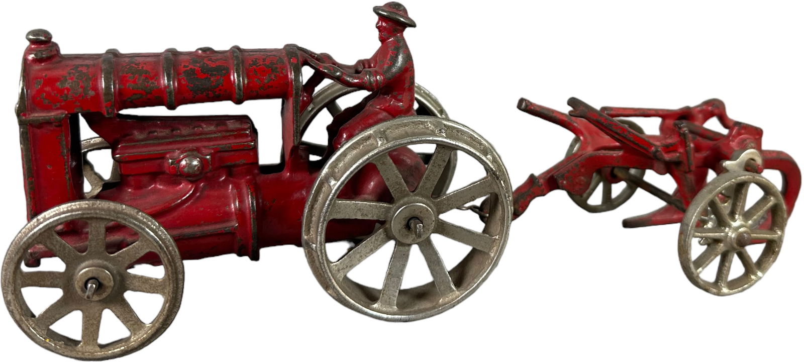 DENT FORDSON TRACTOR W/ PLOW (1 of 4)