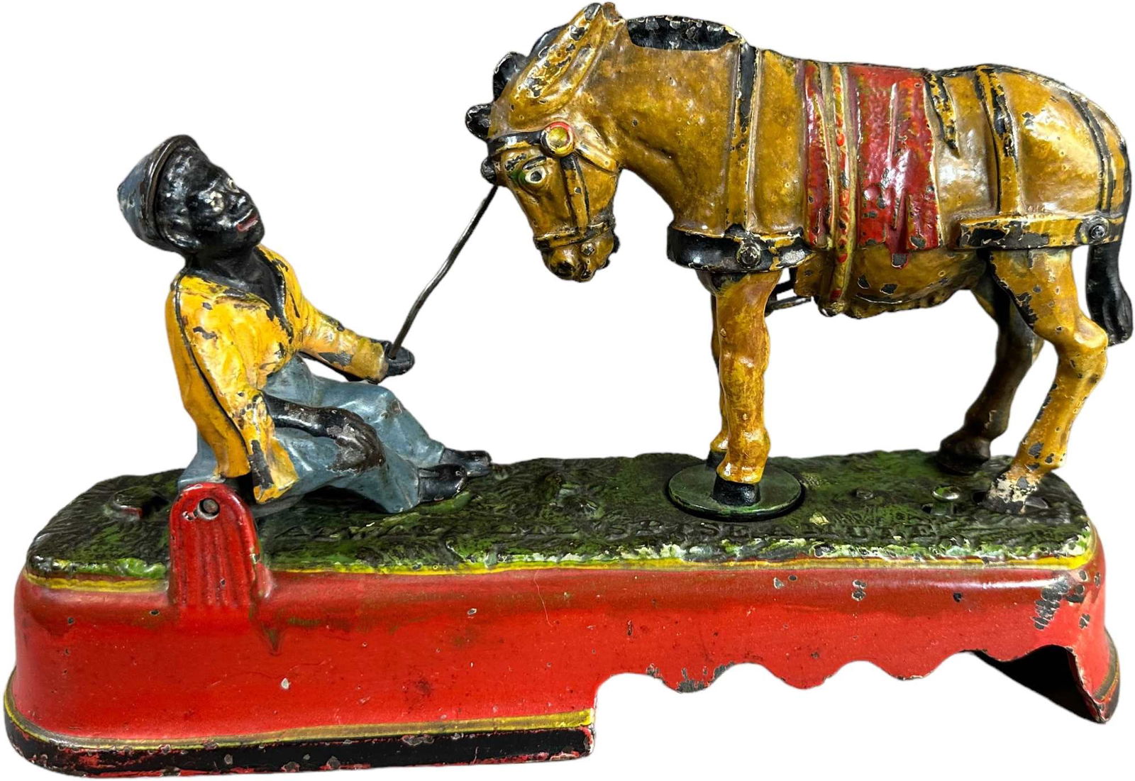 SPISE A MULE MECHANICAL BANK (1 of 7)