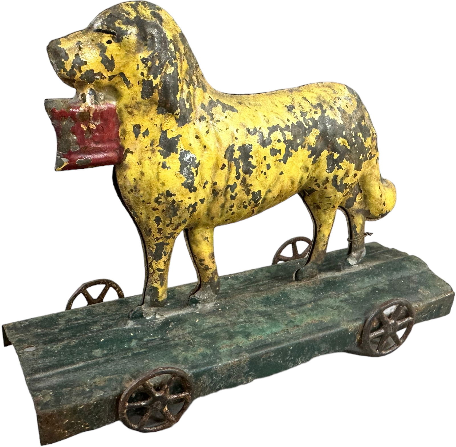 GEORGE BROWN DOG PLATFORM TOY (1 of 4)