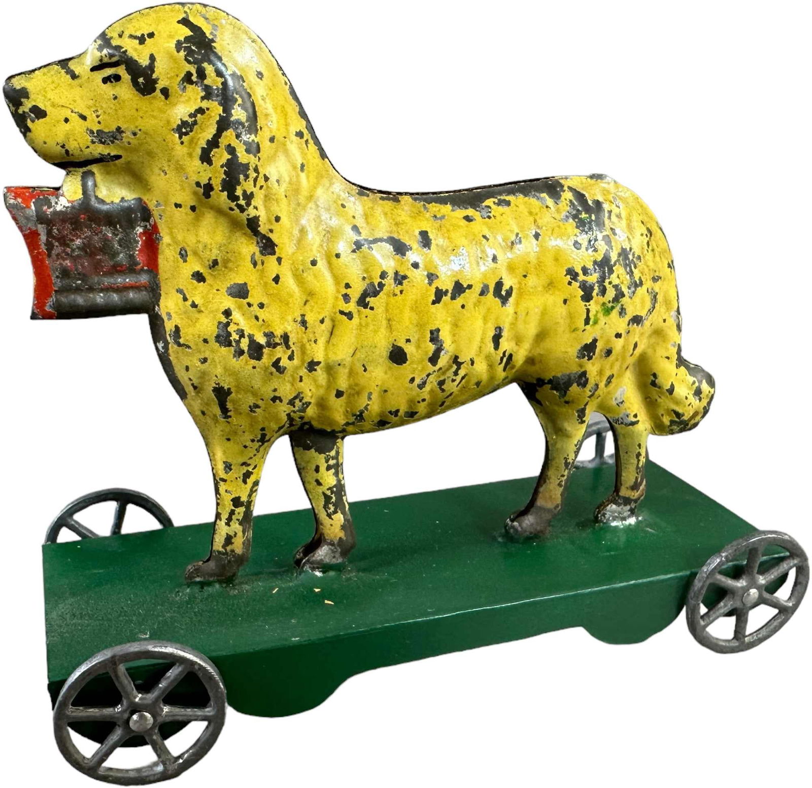 GEORGE BROWN DOG ON PLATFORM (1 of 5)