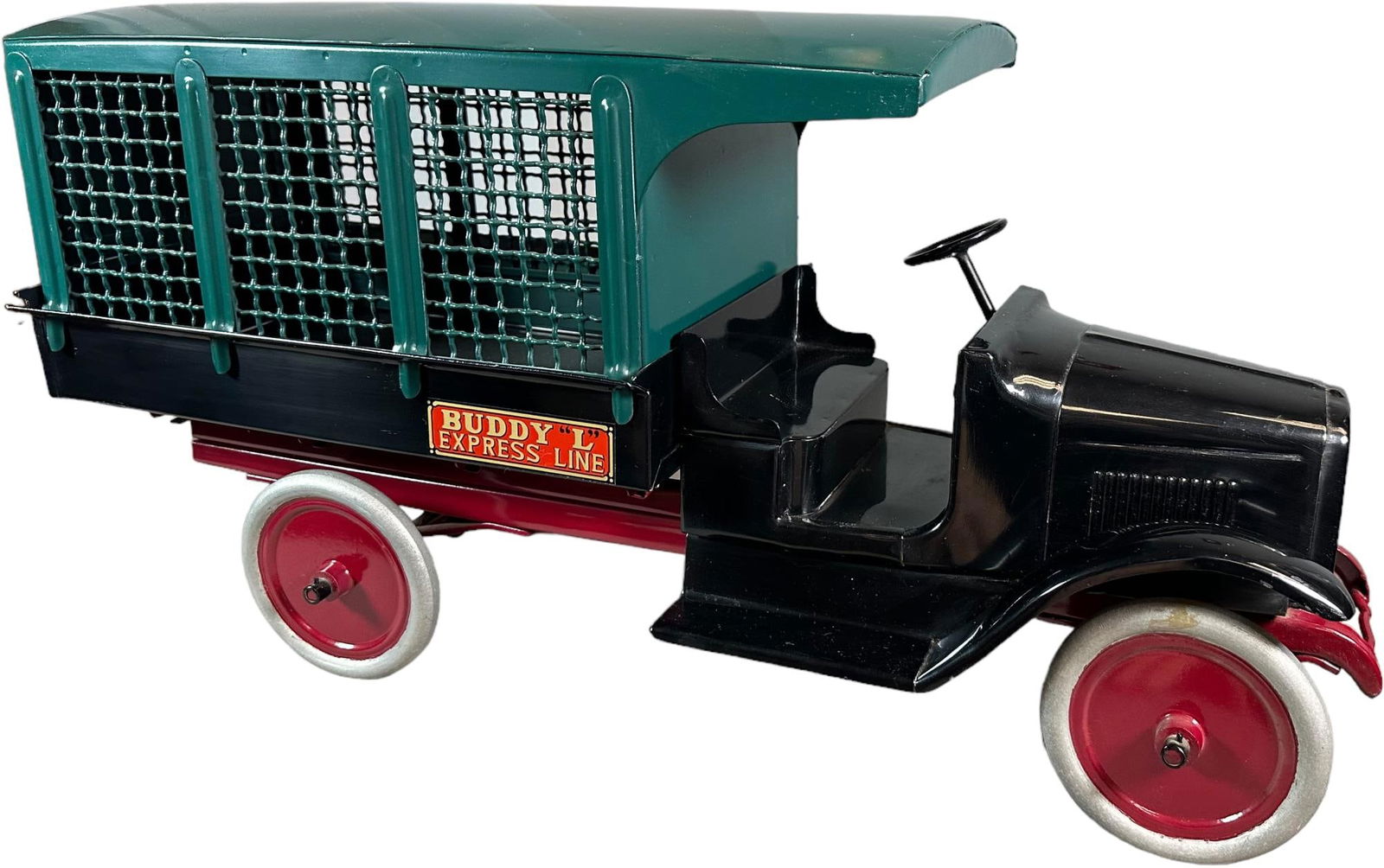 BUDDY L EXPRESS LINE SCREEN SIDE TRUCK (1 of 3)